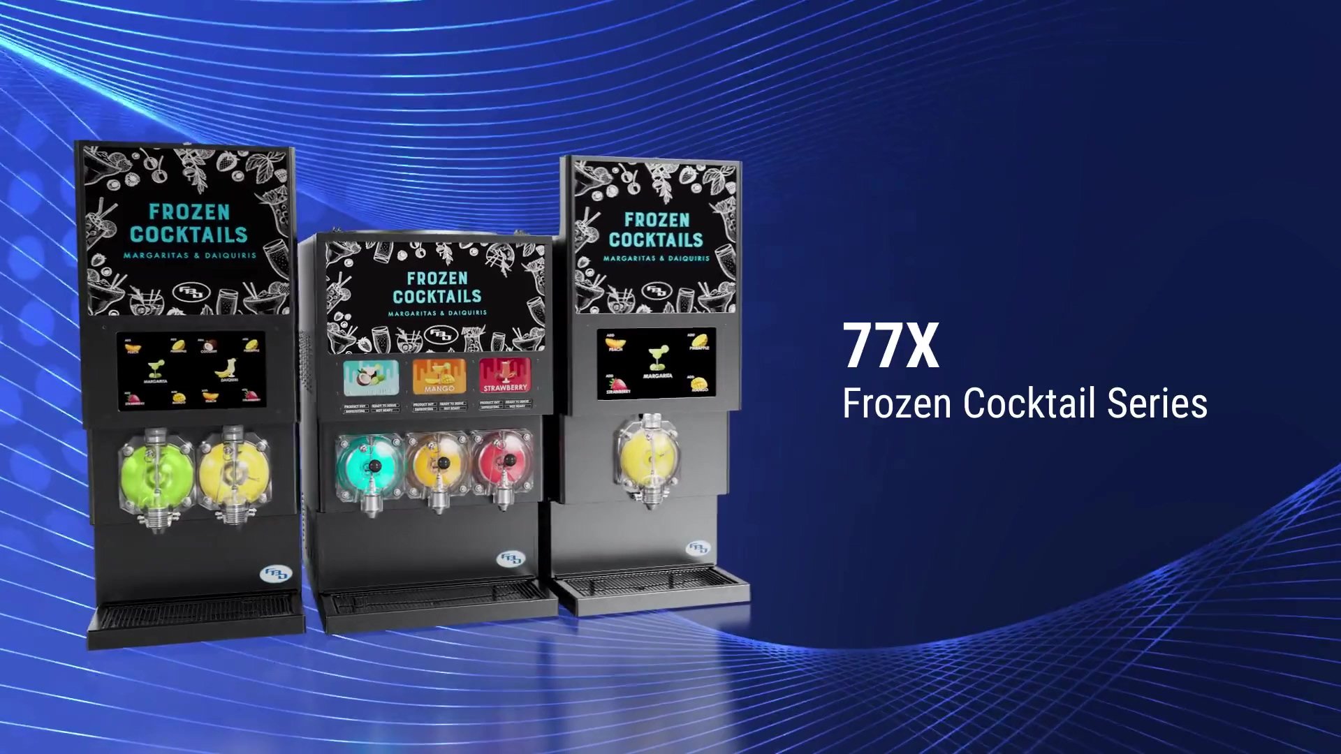 Frozen Cocktails Dispenser | 77X FC Series | FBD